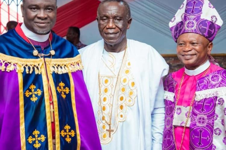  Captivating Consecration Moments with Bishop Dr. Nyameba, Bishop Sylvia Naana Tawiah, and Bishop Dr. Charles Gogoe
